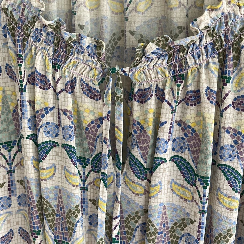 Tory Burch Silk Mosaic Romper size XS - Picture 7 of 7